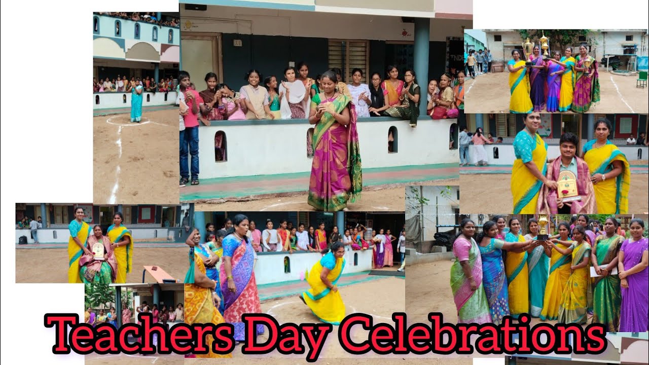 Teachers Day Celebrations in Sandhya School
