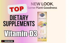 Top 3 Dietary Supplements about Vitamin-D3 High-selling of All Time