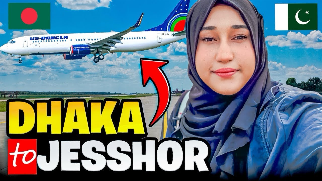 Flying from Dhaka to Jessore | Visiting My Dada Bari First time