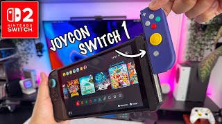 How to CONNECT the Joycon of Switch 1 to Switch 2