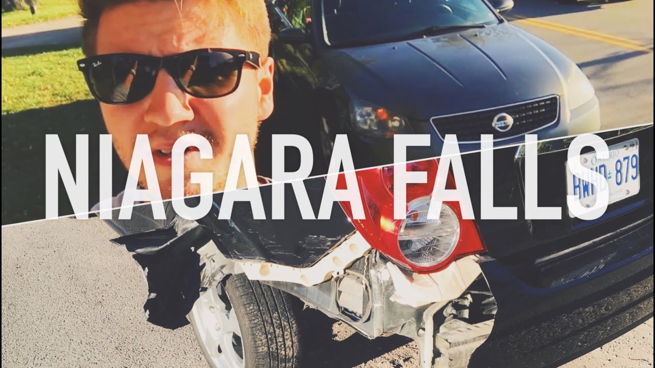Niagara Falls Car Crash (Ch64) Ontario Canada YouTube