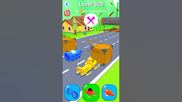 Shape Shifting Gameplay Level 520 #games