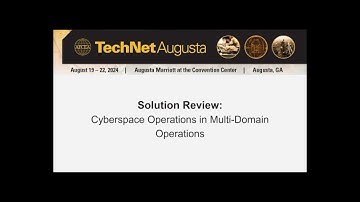 Solution Review: Cyberspace Operations in Multi-Domain Operations