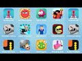Fun Race 3D Red Ball Legend Stack Jump Hit It Stickman Falling Angry Gran Run Idle Airport 