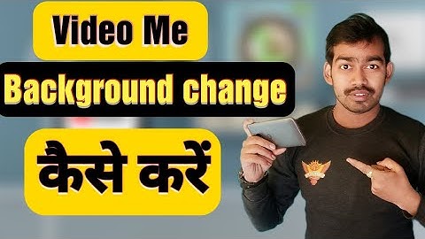 How To Change Video Background In Kinemaster (Android & iOS) | Video Ka Background Kaise Change Kare