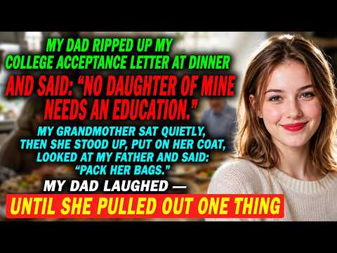 My Parents Said No Daughter Of Mine Needs College — Then My Grandmother Stood Up