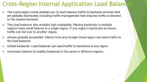 Creating Cross-region internal Application Load Balancer in Google Cloud (GCP)