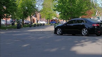 2011 Acura TSX Muffler Delete (Cold start, Flybys, and Revs)