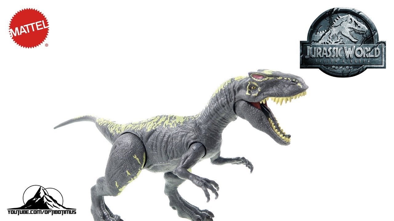 jurassic world roarivores allosaurus dinosaur