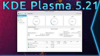 Looking at KDE Plasma 5.21 Desktop