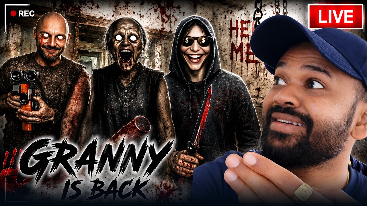 GRANNY -1 LIVE 😉😱| GRANNY GAMEPLAY | #shorts #shortsfeed #shortslive #granny #horror