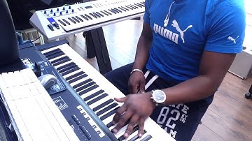 Soulful house arrangement-on keys