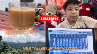 😱NANA LAI IJU MITHO MILK TEA BANAIDEYE N IJU RECORDING KO LAGI NEW LESSON SIKEO DADA KO STUDIO MA 😘