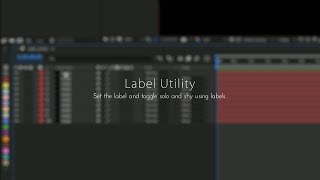 AE:Label Utility