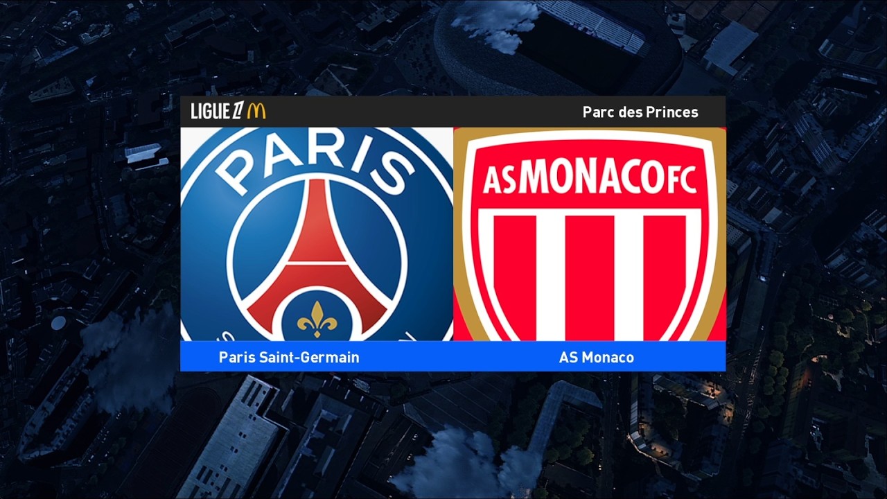 Paris Saint-German vs AS Monaco | Parc des Princes | 2025-26 Ligue 1 | PES 2021