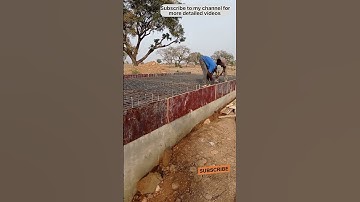 Rebars fixed for Box Culvert