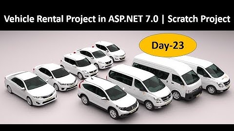 Vehicle Rental Project in ASP.NET 7.0 | Start from Scratch | Real Time Project | Part-23