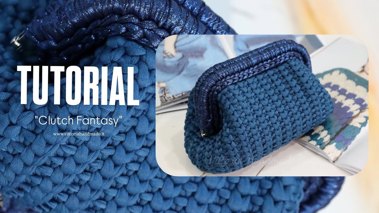 TUTORIAL CLUTCH 🌟FANTASY🌟 / PUNTO FANTASIA/🔥🎥 CLUTCH VIRALE🔥🎥/ BOLSO A CROCHET 