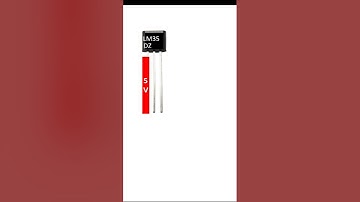 LM35 temperature sensor pinout. #electronics #iot #arduino #pic16f877a