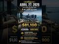 Propiedad adjudicada por menos de $900k de su precio de Mercado , en subasta pública. Hoy 4/27/26