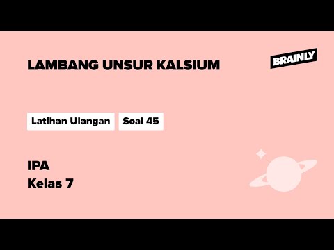 Video: Apakah kalsium termasuk senyawa?