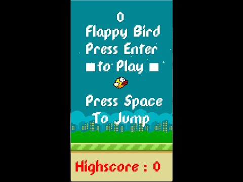 Flappy Bird - Remake on Python (GitHub in the description)