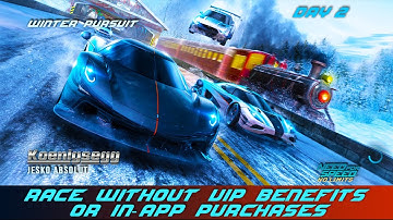 NFS No Limits: Winter pursuit DAY 1(Complete): Koenigsegg Jesko Absolut