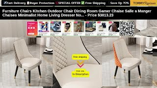 Nordic Minimalist Chairs For Kitchen, Dining Outdoor Spaces