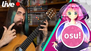 studying UNDERTAL and practicing RHYTHM GAME OSU!