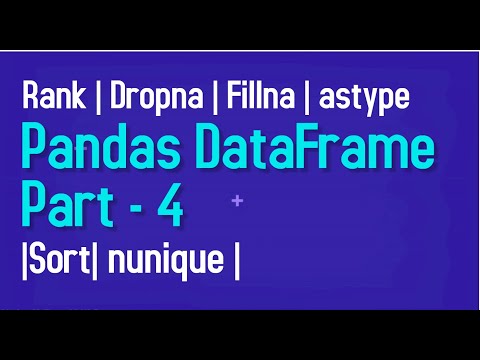 Pandas Rank Function
