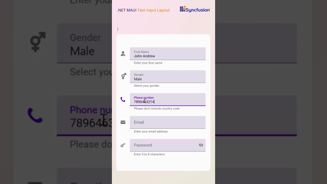 Customize Inputs Effortlessly with .NET MAUI Text Input Layout