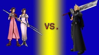 Dissidia 012 - Aeris+Aeris Vs. Cloud