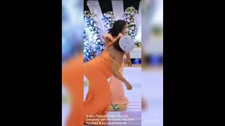 Pregnant Bridesmaid takes over the Dancefloor. sisterhood#onelove#❤️