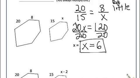 Unit 6 - 2: Similar Polygons