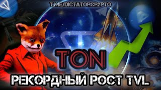 РЕКОРДНЫЙ РОСТ TON TVL