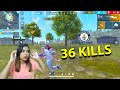 New world record 36 kills roy gaming  unstoppable gameplay  garena free fire