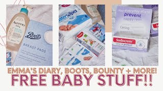 HOW TO GET FREE BABY STUFF!! UK Haul of Boots, Emma's Diary, Amazon and Bounty!! | AltogetherAlanna screenshot 2