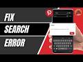 Pinterest App Not Working? Fix Oops Something Went Wrong Error 2026 | Pinterest Server Down?