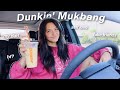 morning coffee run mukbang... ft. spilling tea about my life