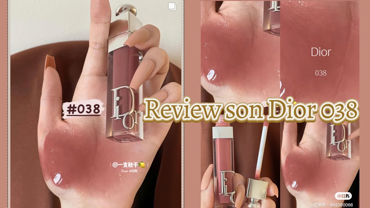REVIEW SWATCH SON DIOR MAXIMIZER 038 - Màu trà sữa cực xinh 🧋🧋