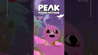 FOUND FOOTAGE IN PEAK? #shorts #peak #peakgame
