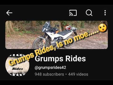 Grumps Rides, is no more...! - YouTube