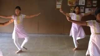 Bharatanatyam Tutorial - Beginner steps - Tattadavu 4-5