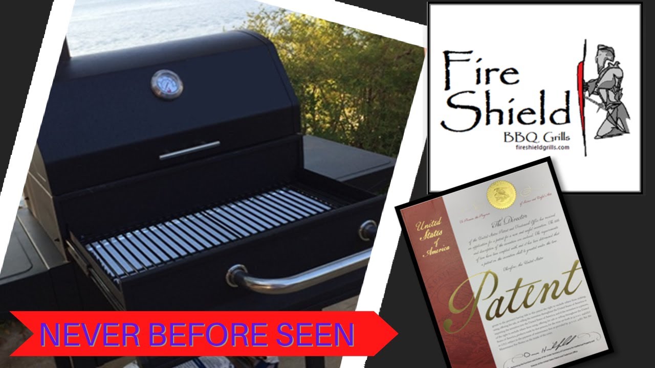 Fire Shield BBQ Grills NEW PATENT YouTube