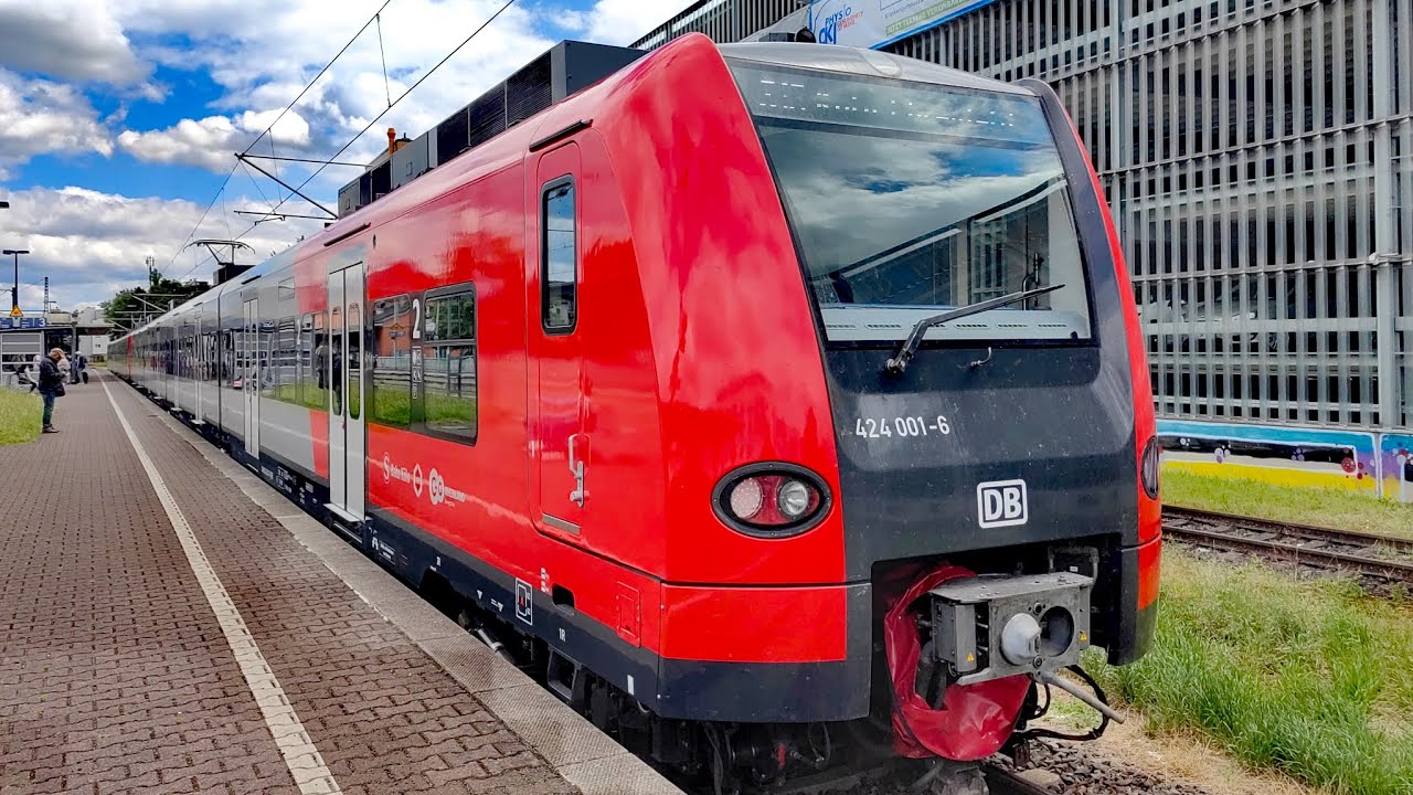 S-Bahn Köln Mitfahrt von Köln Ehrenfeld bis Hennef (Sieg) im Quietschie 424 032 auf der S12