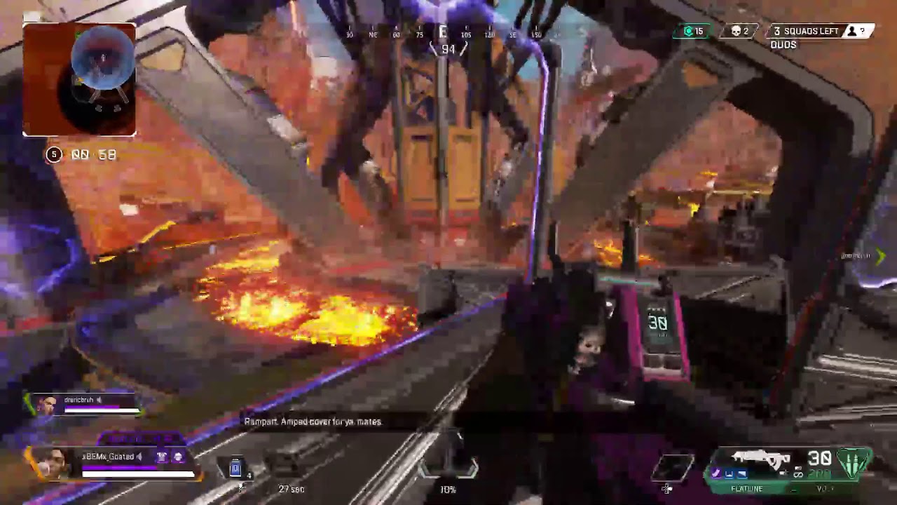 Apex Legends season 6 rampart gameplay