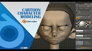 011  [ Modeling ] Cartoon Character in Blender 2.7