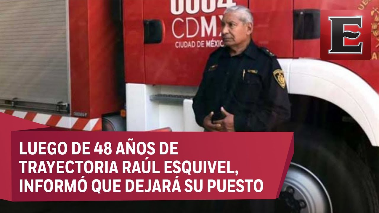 Breves Metropolitanas:  'Jefe Vulcano' estuvo casi medio siglo en el Cuerpo de Bomberos