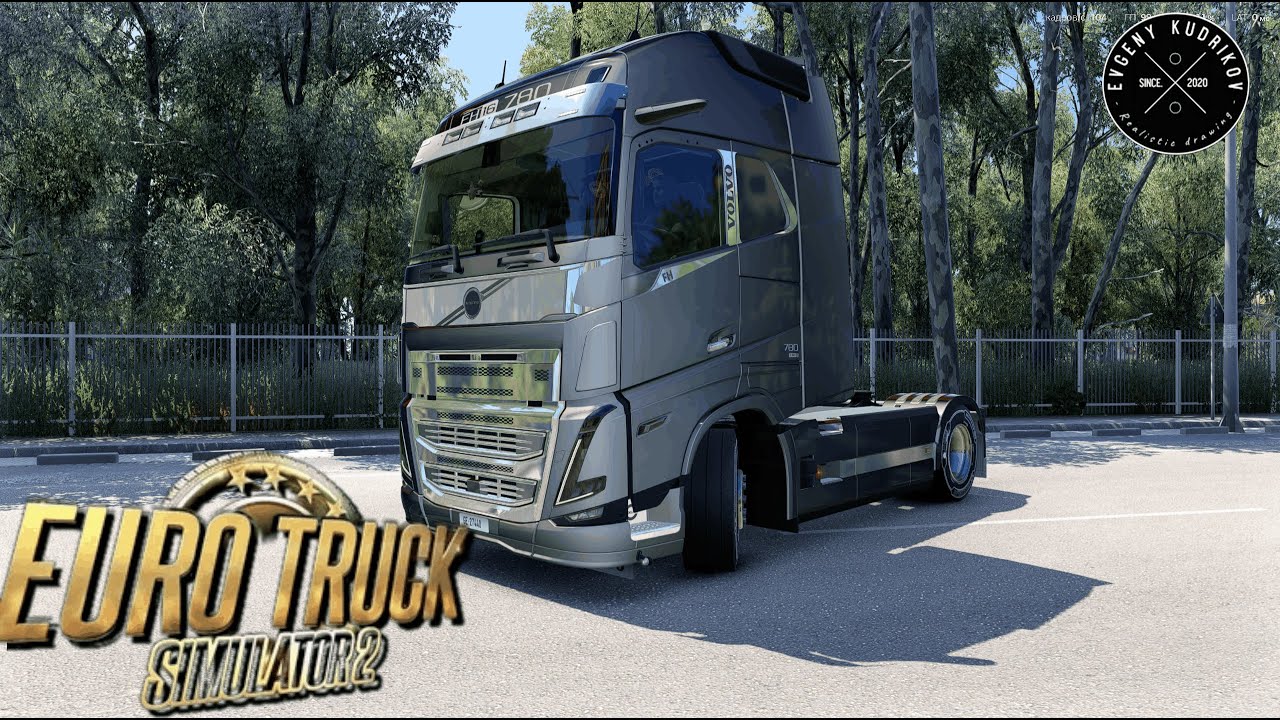 ETS 2 №29 / Тест МКПП, захват головы, графика Snoowymoon+JBX 2+Brutal