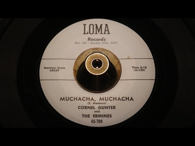 Cornell Gunter and The Emines - Muchacha, Muchacha - Loma : 45-704 (Sleeves)